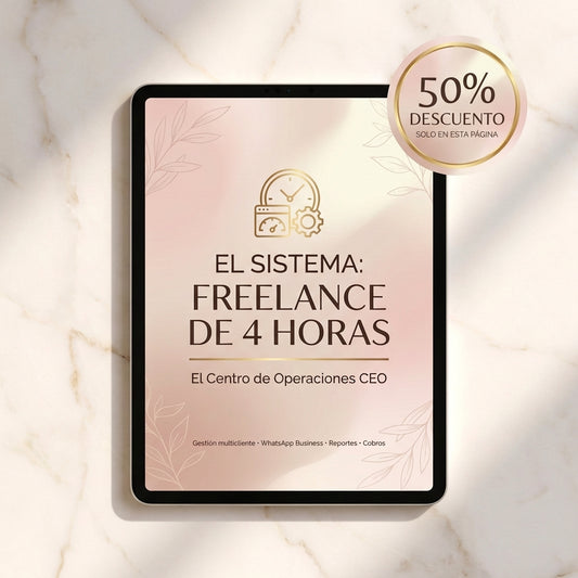 EL SISTEMA "FREELANCE DE 4 HORAS" -  El Centro de Operaciones CEO